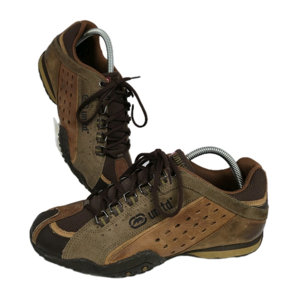 Ecko Unlimited Shoes Men's 8 Brown Leather Donovan Defiant 24134 Marc Ecko Urban